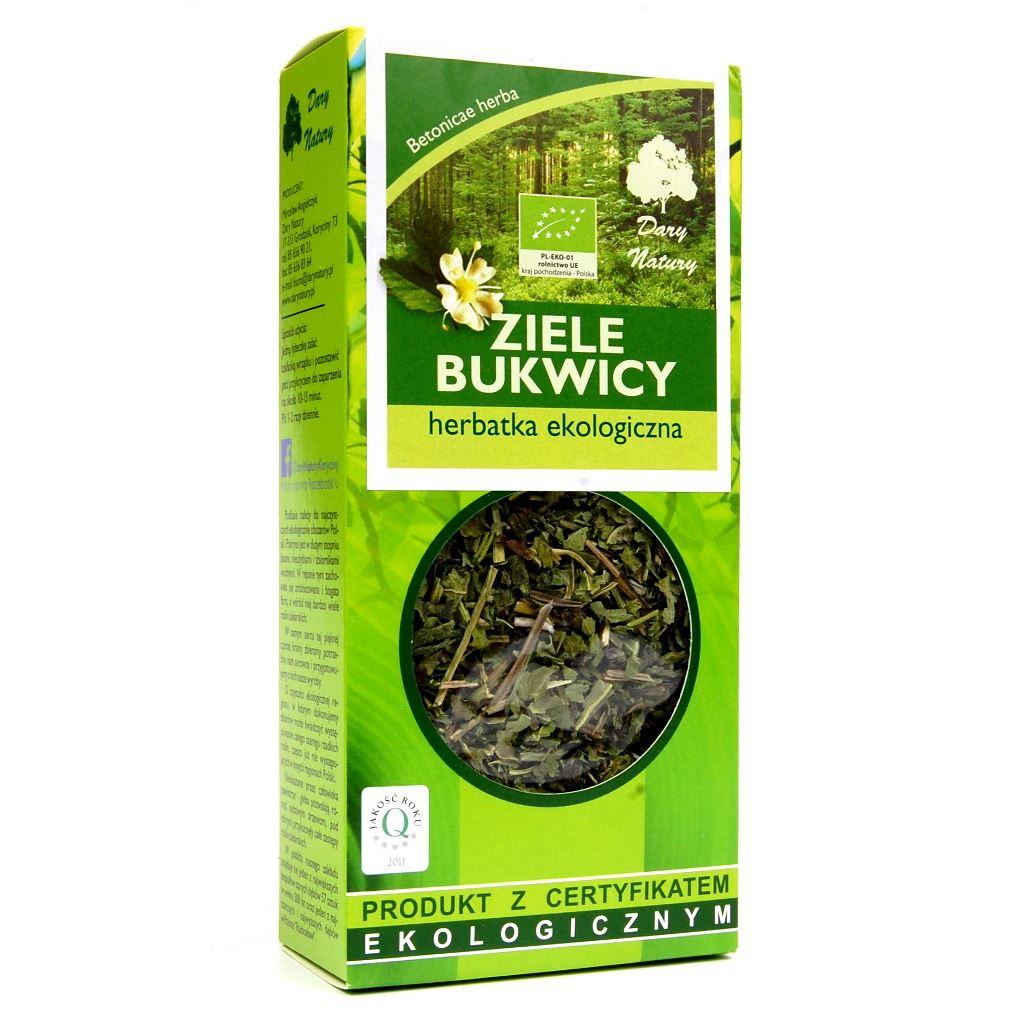 Bukwica ziele EKO Dary Natury, 50g