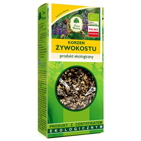 Żywokost korzeń EKO Dary Natury, 100g