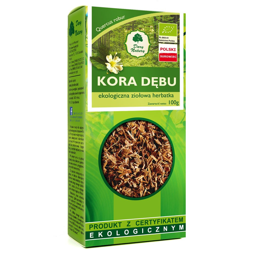 Dąb kora EKO Dary Natury, 100g