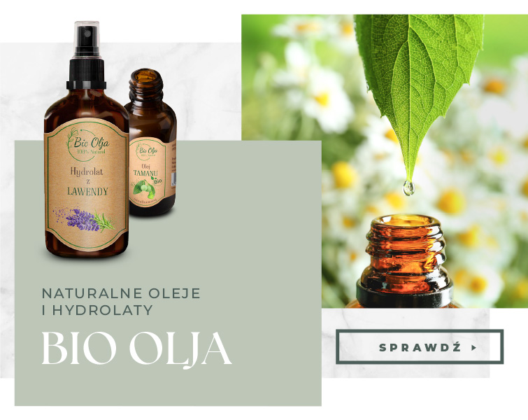 Naturalne oleje i hydrolaty