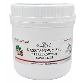 Żel kasztanowy z perełkowcem japońskim FarmVix, 600g