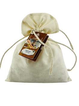 Rozgrzewająca sól do stóp w bawełnianym woreczku Zdrowie Natury, 500g