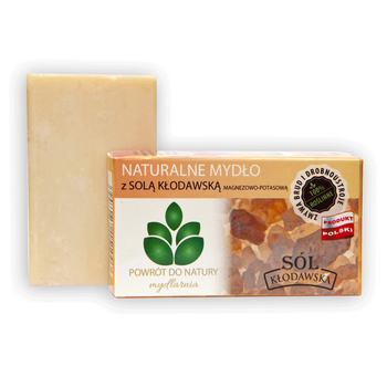Naturalne Mydło z solą kłodawską magnezowo-potasową Powrót do Natury, 100 g