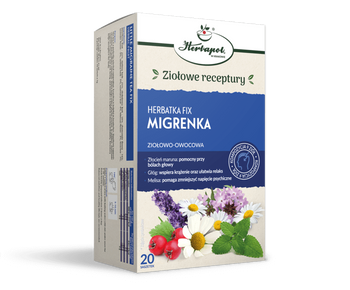 Herbatka fix Migrenka Herbapol Kraków, 20x2g