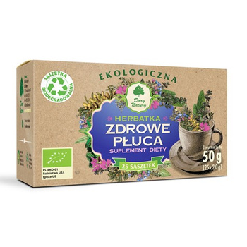 Herbatka Zdrowe płuca EKO Dary Natury, 25x2g