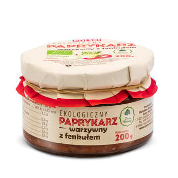 Paprykarz warzywny z fenkułem EKO, 200g