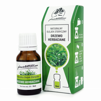 Olejek eteryczny z Drzewa herbacianego, Zdrowie Natury, 15 ml
