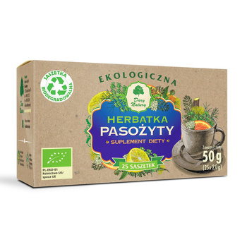 Herbatka pasożyty EKO - suplement diety Dary Natury, 25x2g