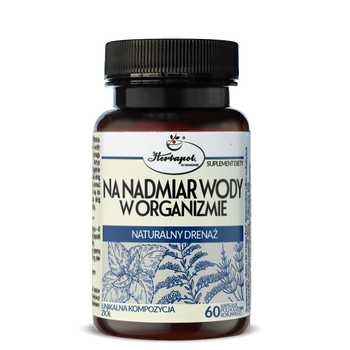 Na Nadmiar Wody W Organizmie Herbapol Kraków, 60 kapsułek VEGE