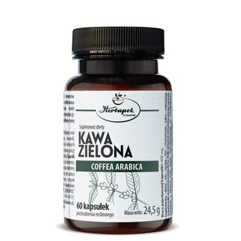 Kawa Zielona Herbapol Kraków, 60 kapsułek