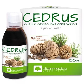 Cedrus Olej z orzechów cedrowych Altermedica, 100 ml