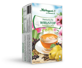 Herbatka fix WIRUSTOP Herbapol Kraków, 20x2g