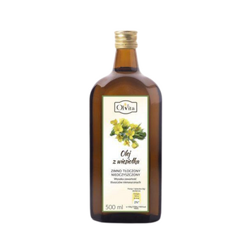 Olej z wiesiołka zimnotłoczony, Olvita 500 ml