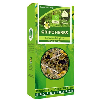 Herbatka Gripoherbs EKO Dary Natury, 50g