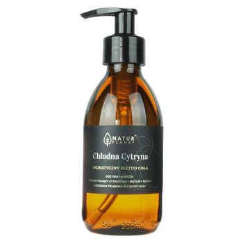Olej do masażu - Chłodna Cytryna Natur Planet, 200ml