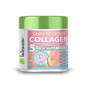 Collagen Beauty Elixir superfoods w proszku  do picia Intenson, 165g