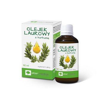 Olejek Laurowy z kurkumą Altermedica, 30 ml