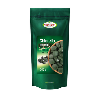 Chlorella tabletki 250mg - Suplement diety Targroch, 250g