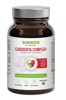 Cardiovita Complex+ Biowen, 90 kapsułek