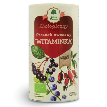 Proszek owocowy "Witaminka" EKO Dary Natury, 200g