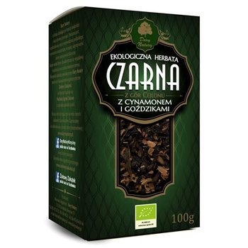 Herbata Czarna z Cynamonem i Goździkami EKO Dary Natury, 100g