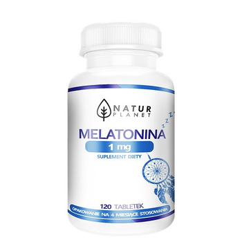 Melatonina 1mg Natur Planet, 120 tabletek