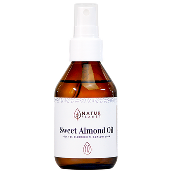 Olej ze Słodkich Migdałów rafinowany Natur Planet, 100 ml.