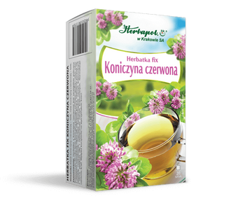 Herbatka Fix Koniczyna Czerwona Herbapol Kraków, 20x1,5g