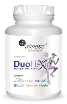 Duoflexin® 100% natural Vege Aliness, 90 kaps.