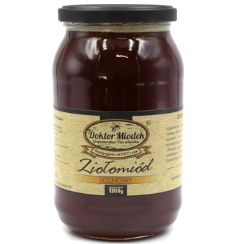 Ziołomiód Sosnowy Doktor Miodek, 1200g