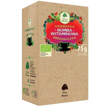 Herbata Bomba witaminowa EKO Dary Natury, 25x3g