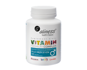 Premium Vit. Complex dla mężczyzn Aliness, 120 tabl.