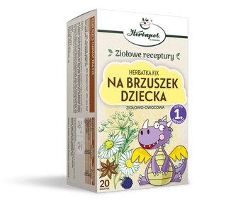 Herbatka fix Na Brzuszek Dziecka Herbapol Kraków, 20x2g