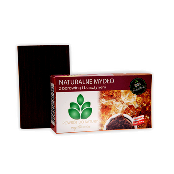 Naturalne Mydło z borowiną i bursztynem Powrót do Natury, 100 g