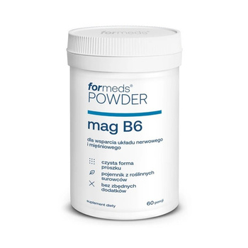 Powder Mag B6 ForMeds, 60 porcji