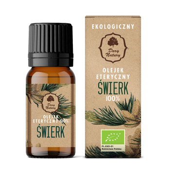 Olejek eteryczny Świerk 100% EKO Dary Natury, 10ml