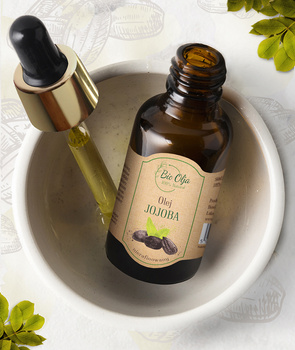 Olej jojoba - zimnotłoczony, nierafinowany BioOlja, 50ml