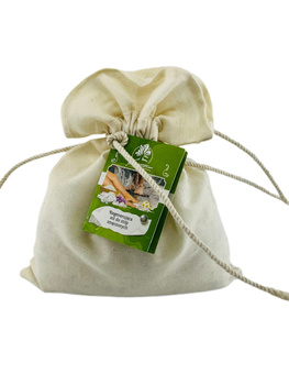 Regenerująca sól do stóp zmęczonych w bawełnianym woreczku Zdrowie Natury, 500g