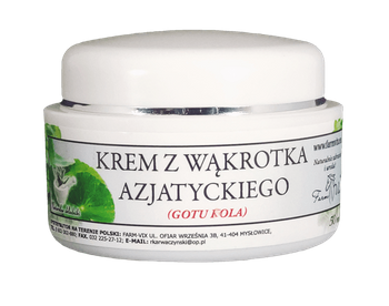 Krem z wąkrotka azjatyckiego Farm-Vix, 50 ml