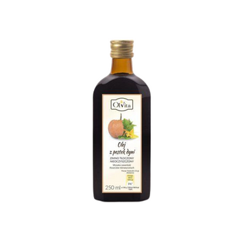 Olej z pestek dyni zimnotłoczony Olvita, 250 ml