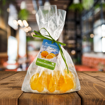 Lizaki solankowe w woreczku o smaku pomarańczowym Zdrowie Natury, 12 szt. - ok. 96g