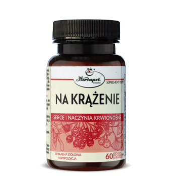 Na Krążenie Herbapol Kraków, 60 kapsułek