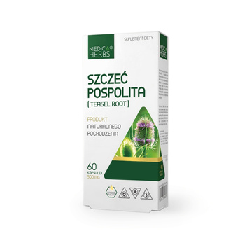 Szczeć Pospolita 60 kapsułek – naturalny suplement | Medica Herbs