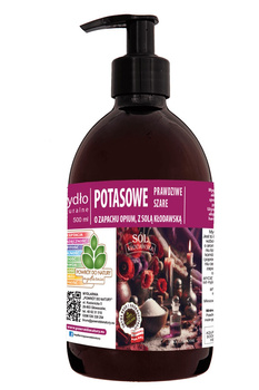 Mydło potasowe z solą kłodawską o zapachu opium w płynie Powrót do Natury, 500ml