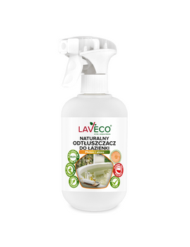 Naturalny odtłuszczacz do łazienki - melon i aloes Laveco, 0,5 l