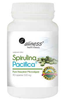 Spirulina Pacyfica® 500 mg Vege Aliness, 90 tab.