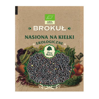 Nasiona na kiełki EKO Brokuł Dary Natury, 30g
