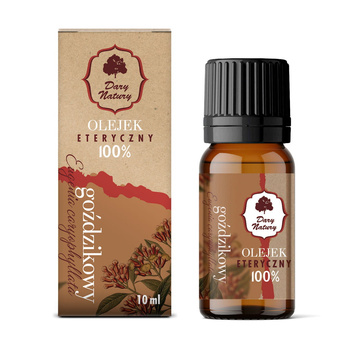 Olejek eteryczny - goździkowy 100% Dary Natury, 10 ml