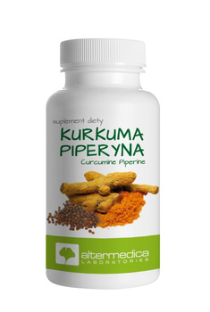 Kurkuma Piperyna Altermedica, 60 kaps.