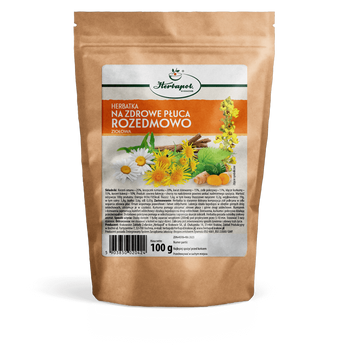 Herbatka Na Zdrowe Płuca Rozedmowo Herbapol Kraków, 100g